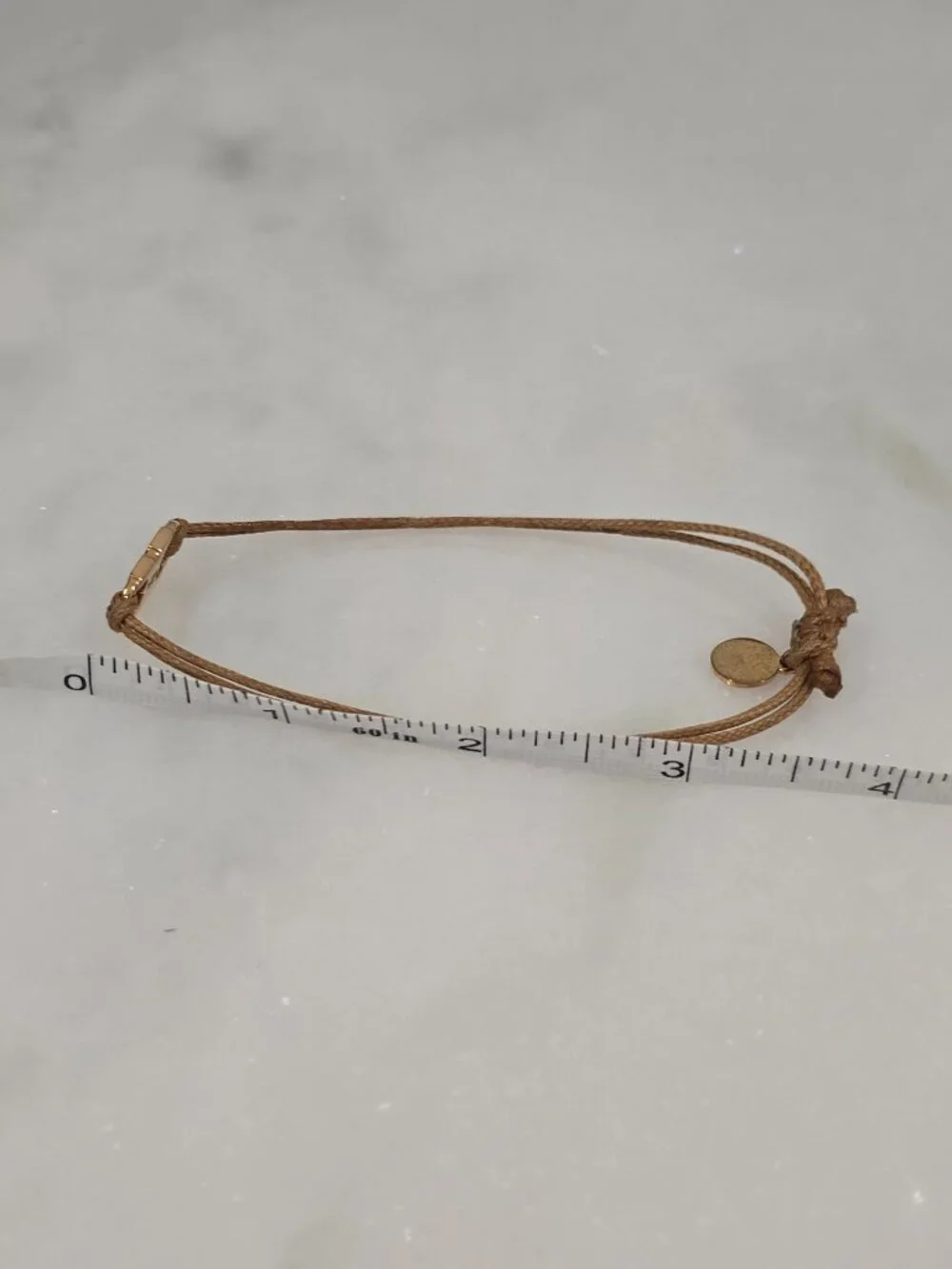Tory burch embrace bracelet brown with rose gold
